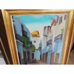 Средна картина масло на платно Испания - 3655 - КА42